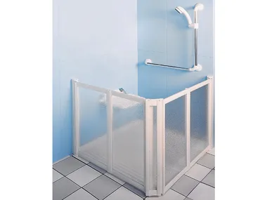 POINT - Shower cabin with folding door _ Provex Industrie